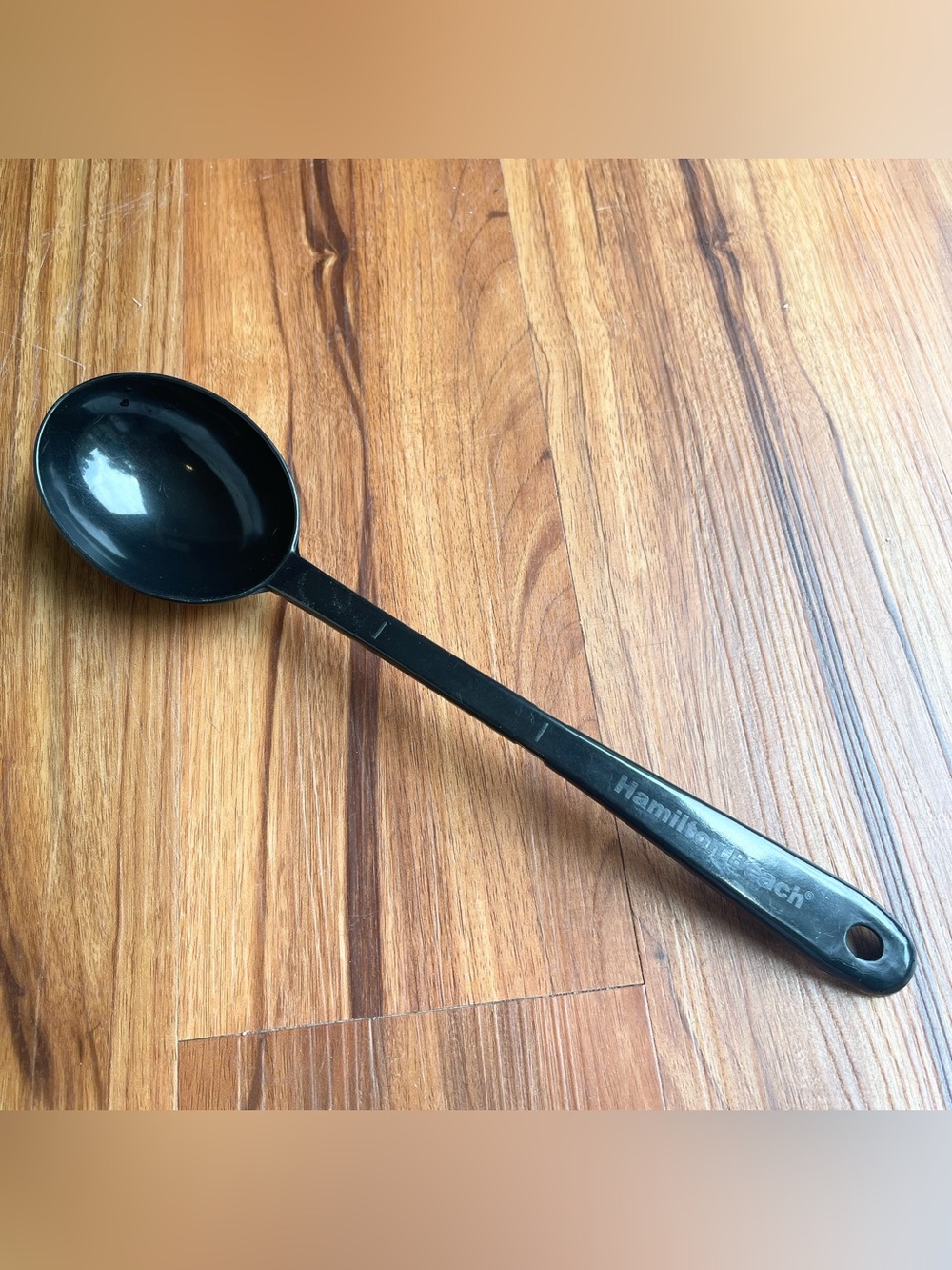 Hamilton Beach Black Nylon Soup Ladle Heat Resistant Kitchen Utensil